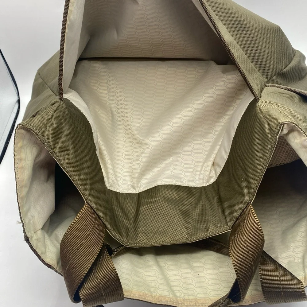 TUMI T-Tech Army Green Nylon Multi Pockets Laptop Bag